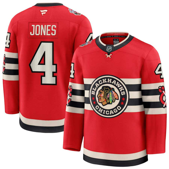 Chicago Blackhawks 2025 Seth Jones Winter Classic Premium Jersey
