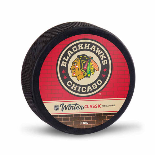 Chicago Blackhawks 2025 Winter Classic Hockey Puck