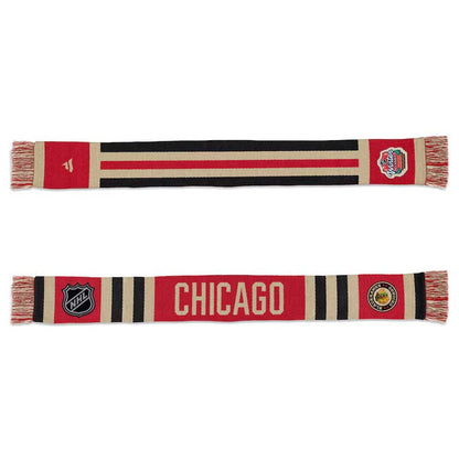 Chicago Blackhawks 2025 Winter Classic Scarf
