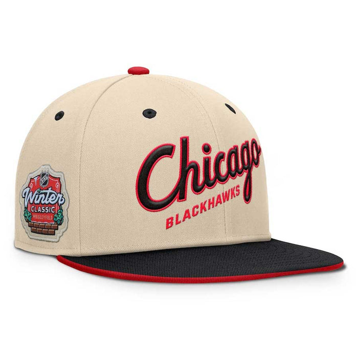 Chicago Blackhawks 2025 Winter Classic Snapback Cap