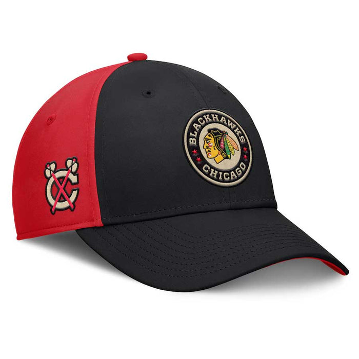 Chicago Blackhawks 2025 Winter Classic Stretch Fit Cap