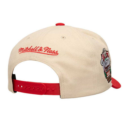 Chicago Blackhawks Mitchell & Ness 2024 Winter Classic Cream Pro Snapback Adjustable Cap