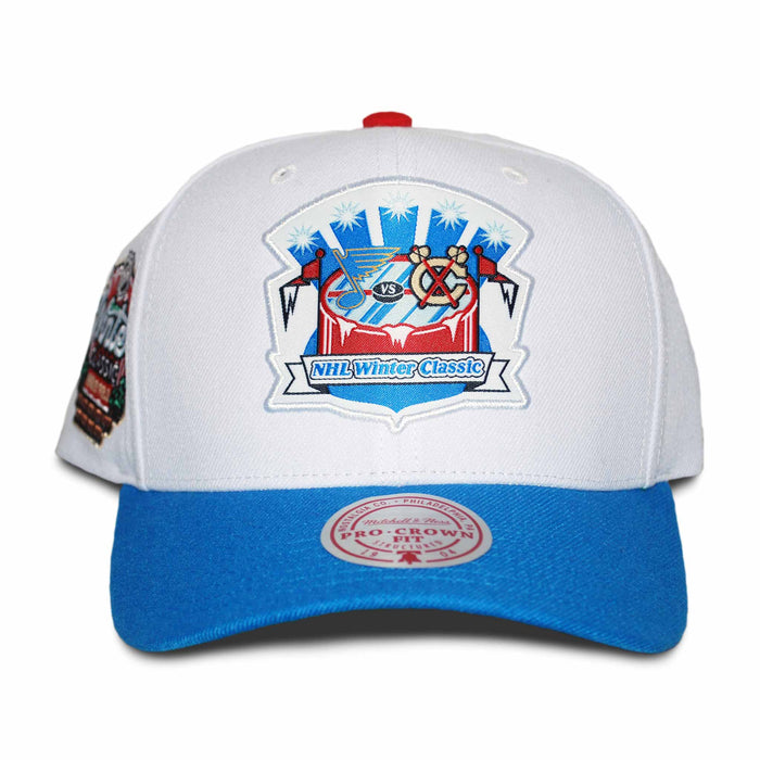 Chicago Blackhawks Mitchell & Ness 2024 Winter Classic Marquee Pro Snapback Adjustable Cap