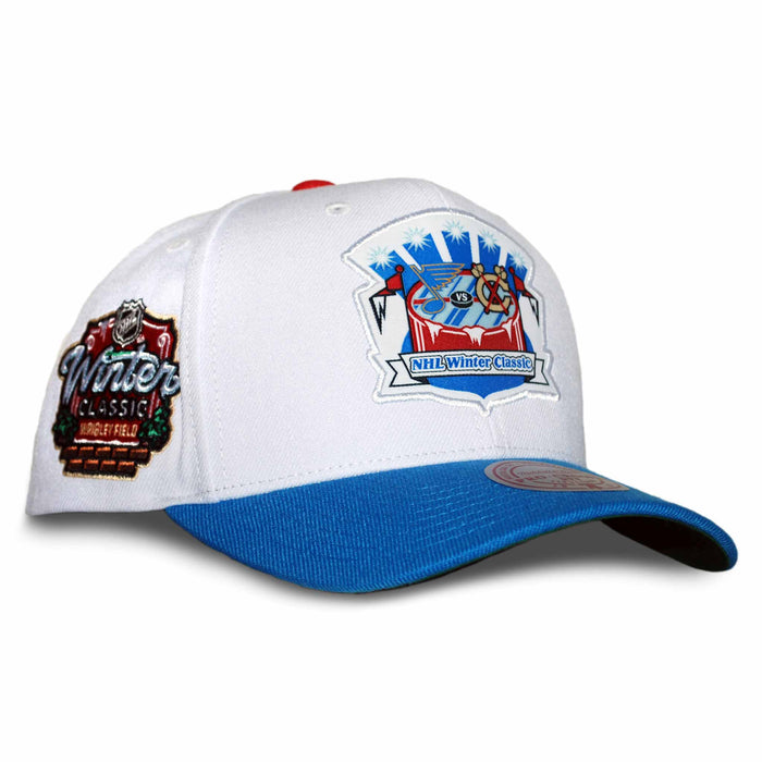 Chicago Blackhawks Mitchell & Ness 2024 Winter Classic Marquee Pro Snapback Adjustable Cap