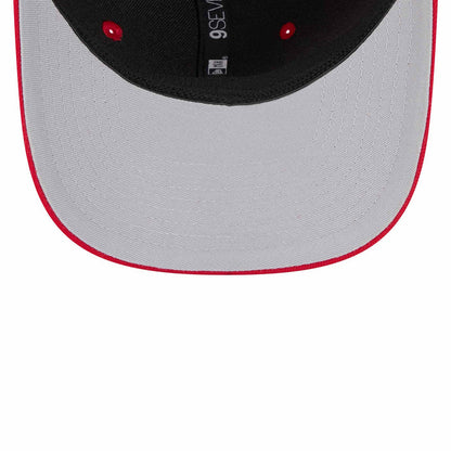 Chicago Blackhawks New Era 9SEVENTY Stretch Snap Red Indian Head Adjustable Cap
