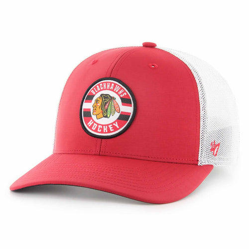 Chicago Blackhawks Red Wheeler Stretch Fit Cap