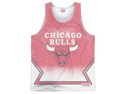 Chicago Bulls Mitchell and Ness Shot Clock Violation Tank Top