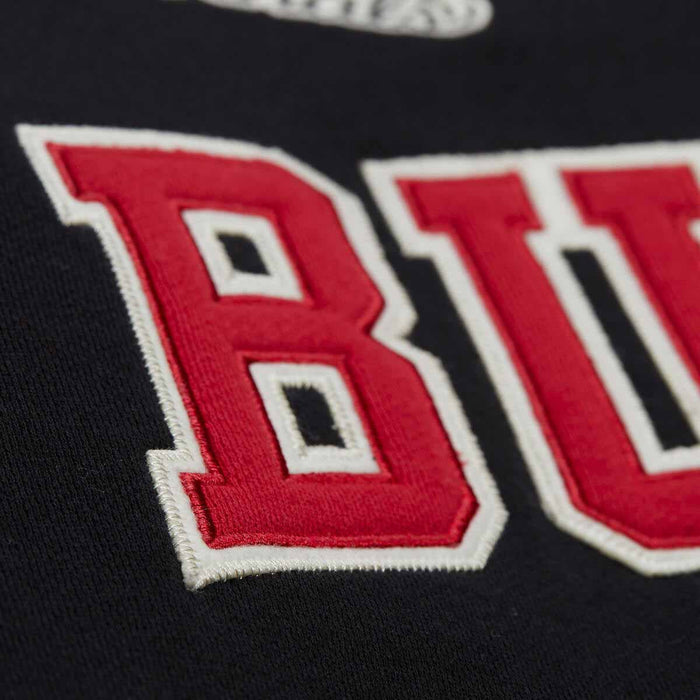 Chicago Bulls Mitchell & Ness Courtside Fleece Button Up Jacket