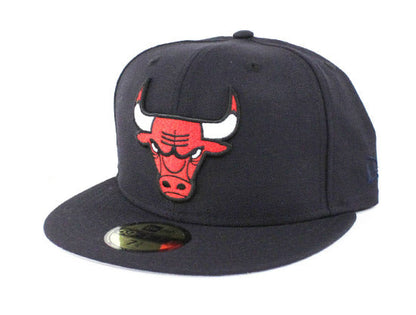 Chicago Bulls New Era 59Fifty Fitted Hat (Navy Gray Under Brim)