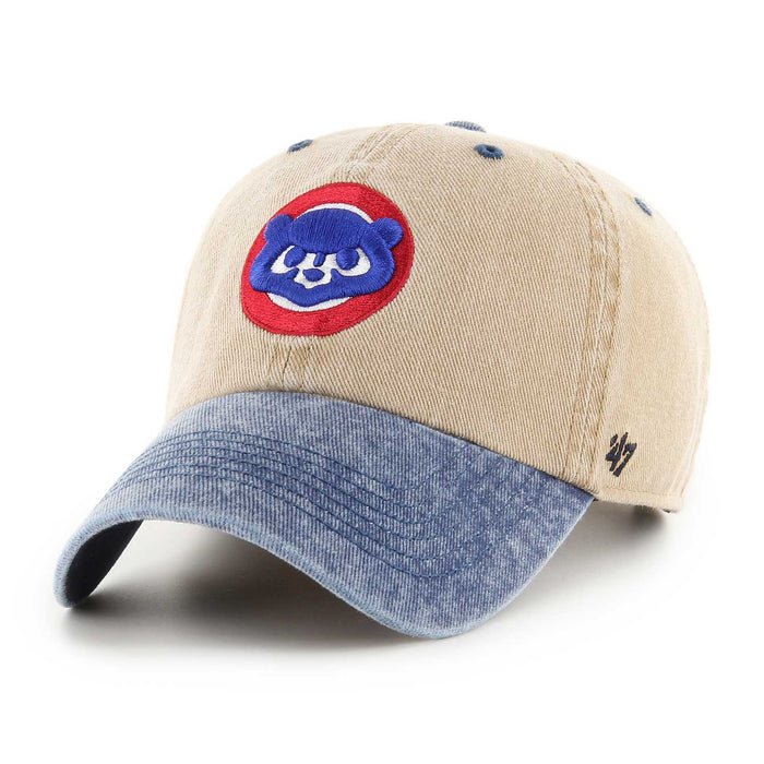 Chicago Cubs 1984 Khaki Eldin Clean Up Adjustable Cap