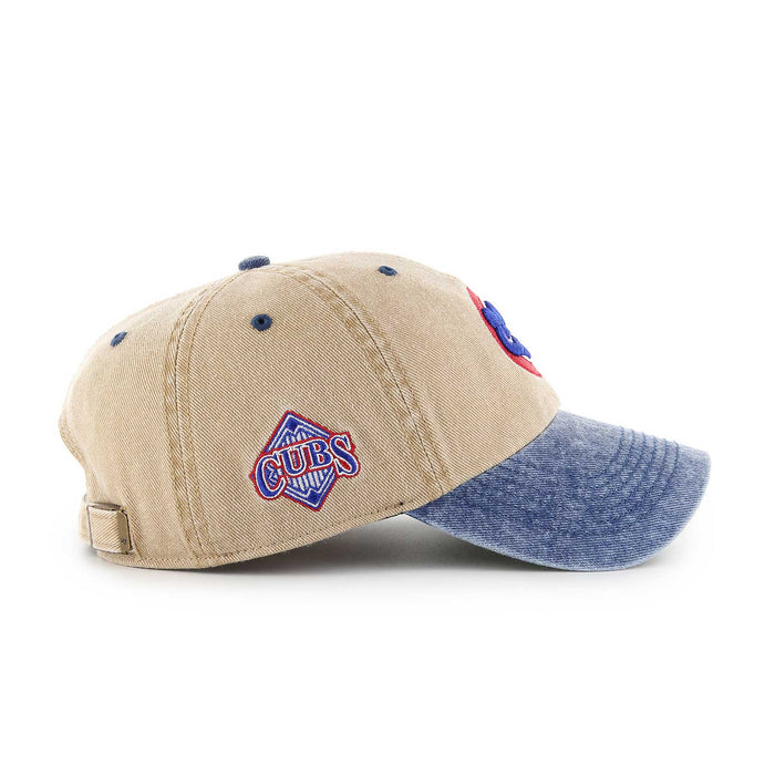 Chicago Cubs 1984 Khaki Eldin Clean Up Adjustable Cap