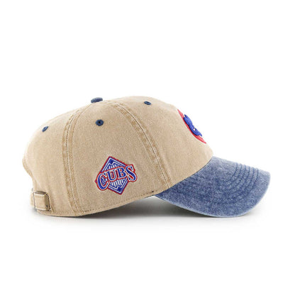Chicago Cubs 1984 Khaki Eldin Clean Up Adjustable Cap