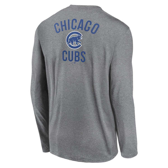 Chicago Cubs Nike 2 Hit Legend Long Sleeve T-Shirt