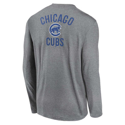 Chicago Cubs Nike 2 Hit Legend Long Sleeve T-Shirt