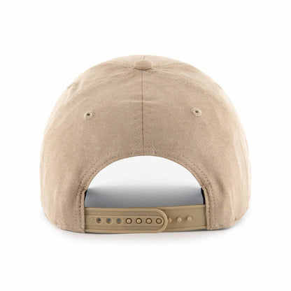 Chicago Cubs 2016 World Series Khaki Suede Captain Adjustable Cap