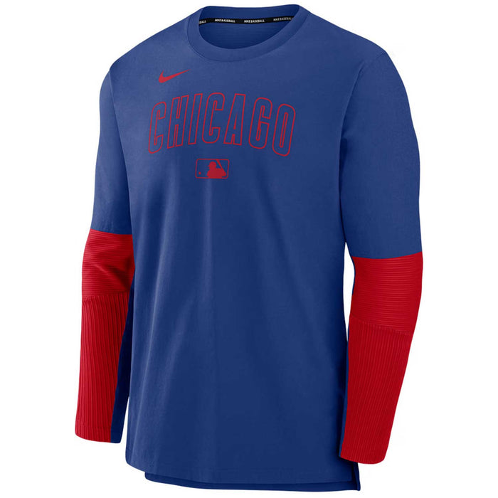 Chicago Cubs 2025 Nike Authentic Collection Lightweight Player Pullover Jacket