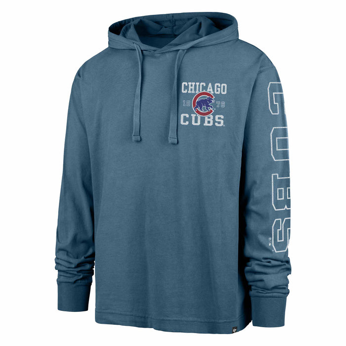 Chicago Cubs 47 Brand Breakwater Montauk Jersey Hooded Shirt