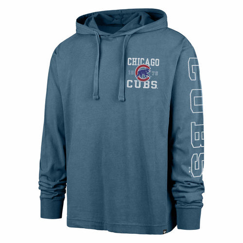 Chicago Cubs 47 Brand Breakwater Montauk Jersey Hooded Shirt
