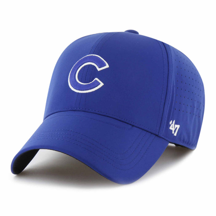 Chicago Cubs 47 Brand C Vent Royal Blue MVP Adjustable Cap