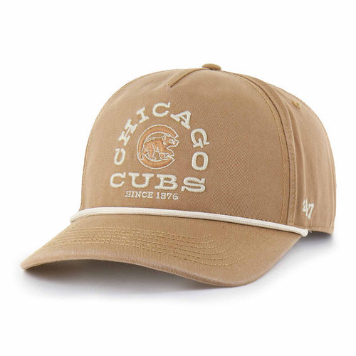 Chicago Cubs 47 Brand Camel Canyon Ranchero Hitch Adjustable Cap