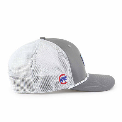 Chicago Cubs 47 Brand Dark Gray Vacation Trucker Adjustable Cap