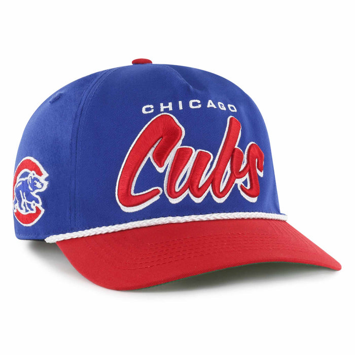 Chicago Cubs 47 Brand Drop Shadow Rope Hitch Adjustable Snapback Cap