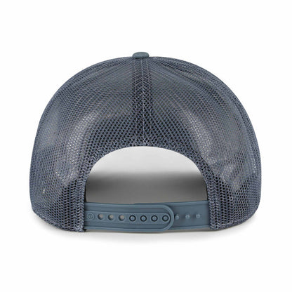 Chicago Cubs 47 Brand Foundation Script Rope Hitch Grey Snapback Adjustable Cap