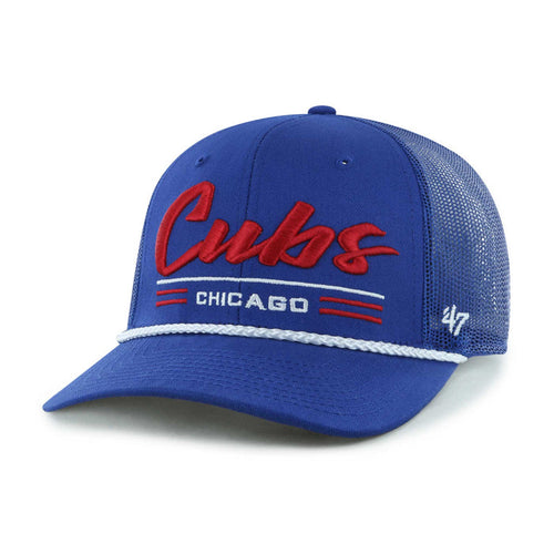 Chicago Cubs 47 Brand Garner Rope Royal Mesh Snapback Adjustable Cap