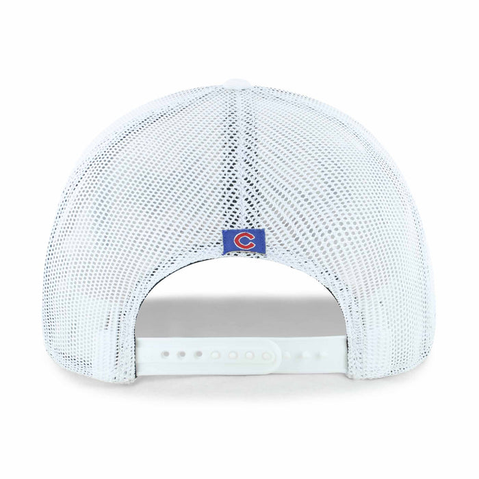 Chicago Cubs 47 Brand Garner Rope White Mesh Snapback Adjustable Cap