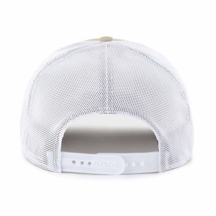 Chicago Cubs 47 Brand Khaki BRRR Acapulco Trucker Adjustable Cap