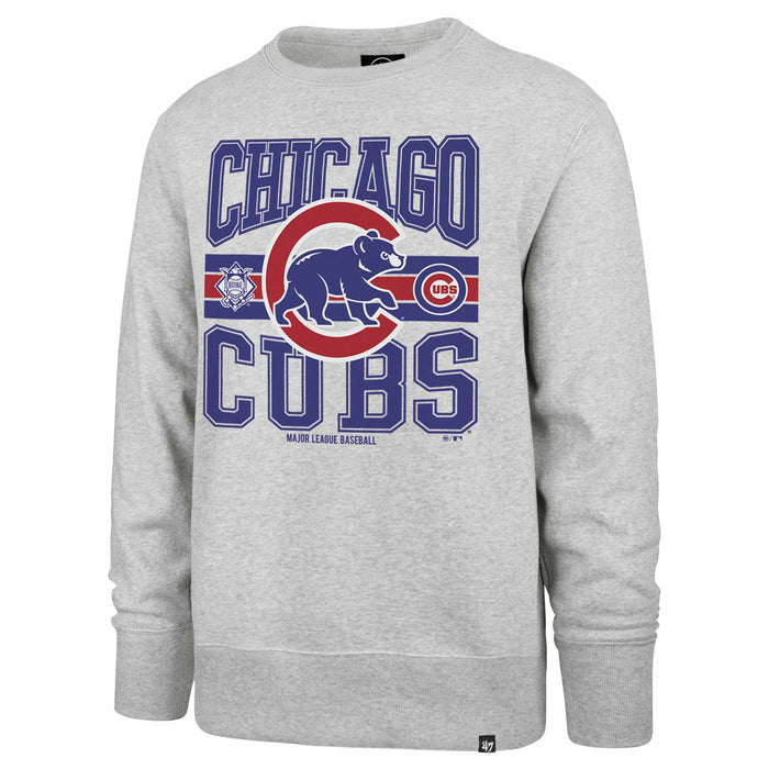 Chicago Cubs 47 Brand Letters Headline Crewneck Sweatshirt