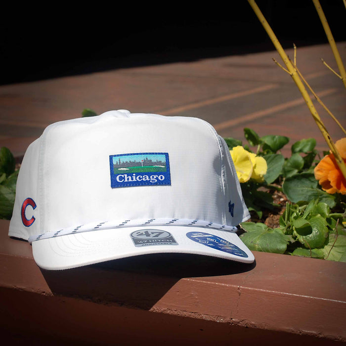 Chicago Cubs 47 Brand White Vacation Hitch Adjustable Cap