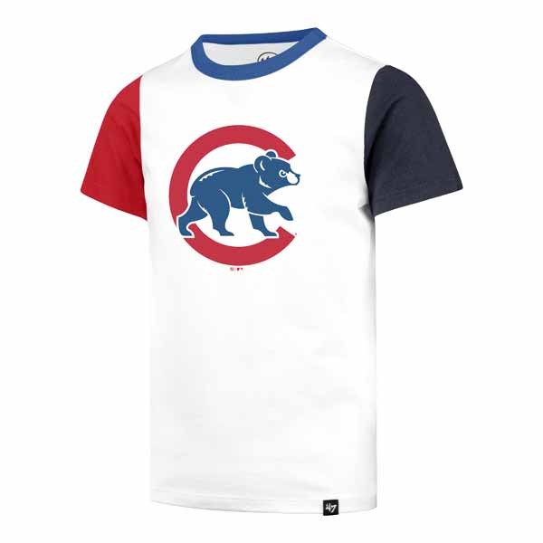 Chicago Cubs 47 Brand Youth Super Two T-Shirt