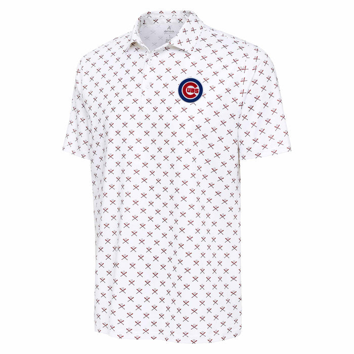 Chicago Cubs Antigua Bullseye Strike Out Polo