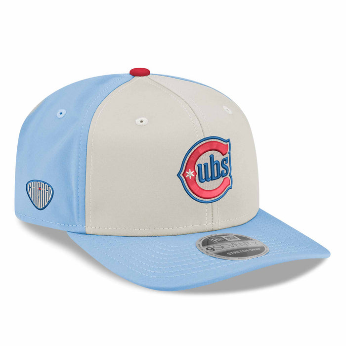 Chicago Cubs Blues Alternate 2 New Era Chrome Sky 9SEVENTY Adjustable Cap
