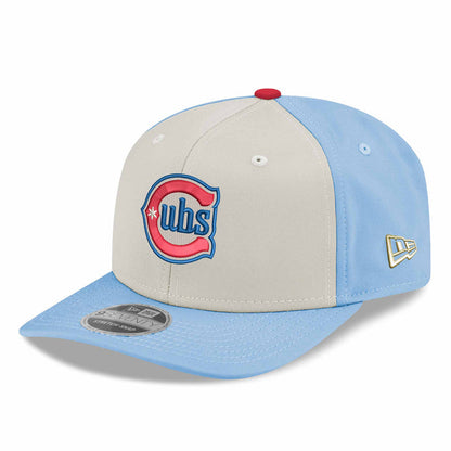 Chicago Cubs Blues Alternate 2 New Era Chrome Sky 9SEVENTY Adjustable Cap
