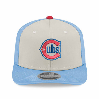 Chicago Cubs Blues Alternate 2 New Era Chrome Sky 9SEVENTY Adjustable Cap