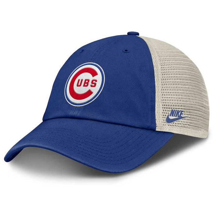 Chicago Cubs Nike Club Unstructured Trucker Adjustable Cap