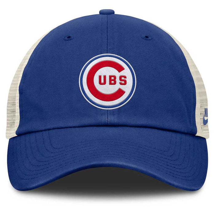 Chicago Cubs Nike Club Unstructured Trucker Adjustable Cap