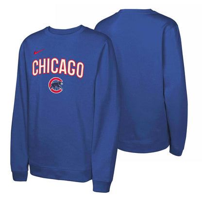 Chicago Cubs Nike Crewneck Fleece