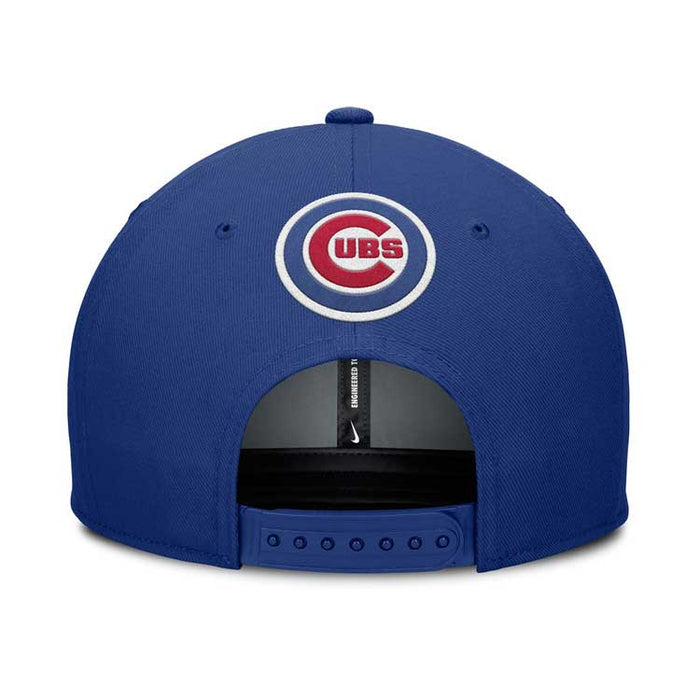 Chicago Cubs Nike Dri-Fit Pro Structured Square Bill Adjustable Cap