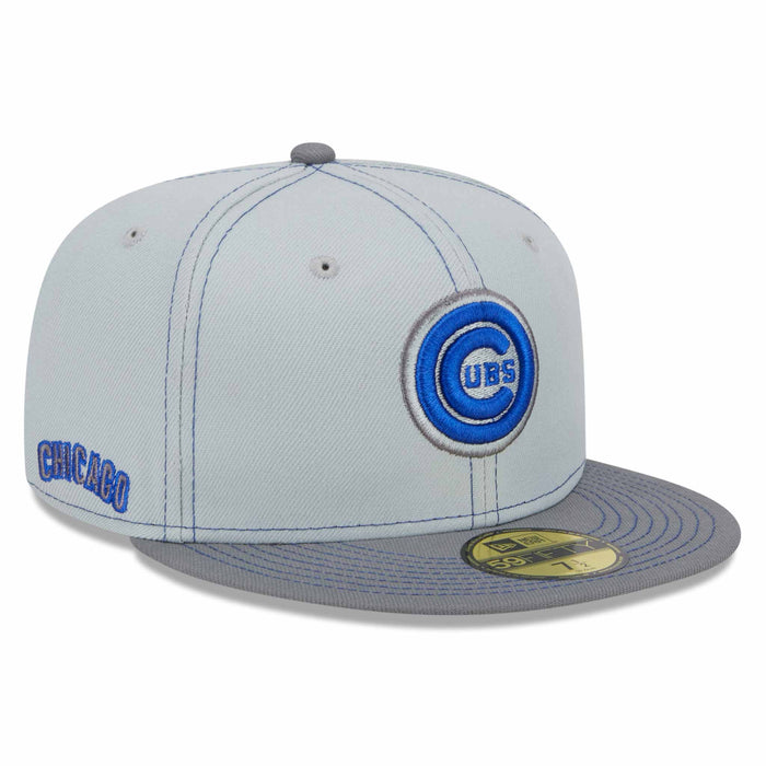 Chicago Cubs GrayPOP 59FIFTY Fitted Cap