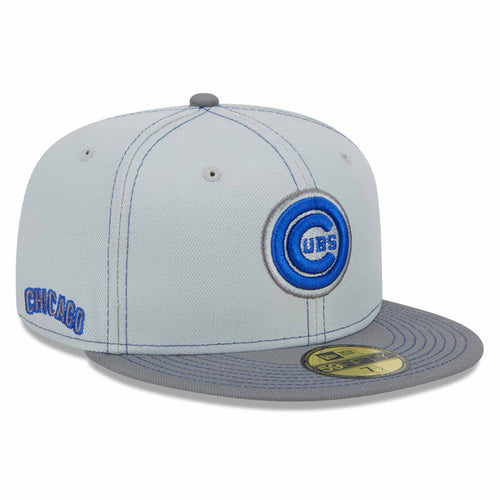 Chicago Cubs GrayPOP 59FIFTY Fitted Cap