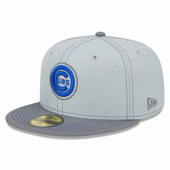 Chicago Cubs GrayPOP 59FIFTY Fitted Cap