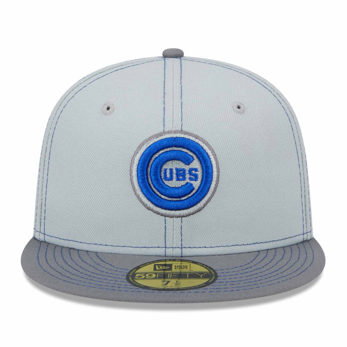Chicago Cubs GrayPOP 59FIFTY Fitted Cap