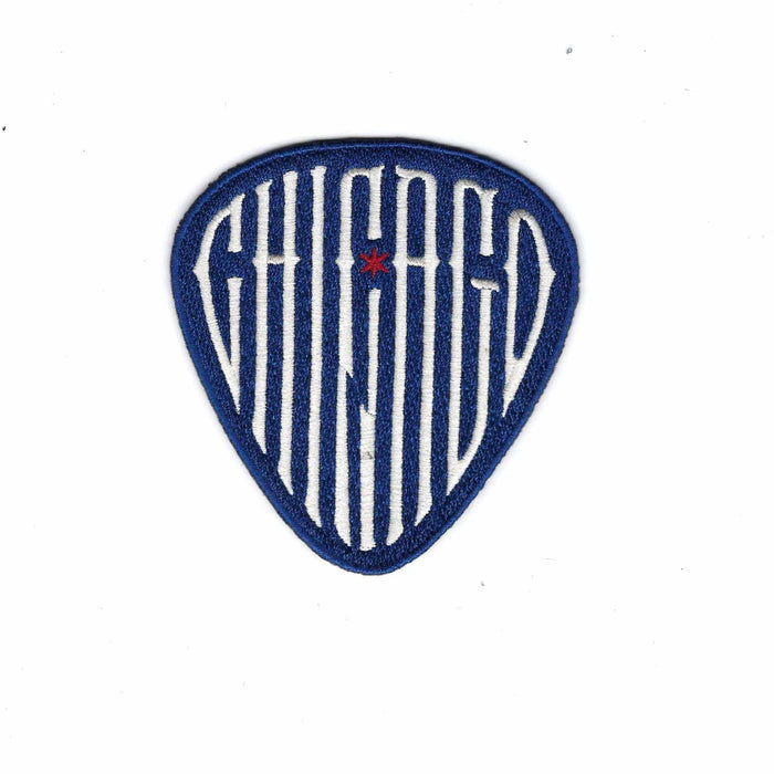 Chicago Cubs Guitar Pick Patch