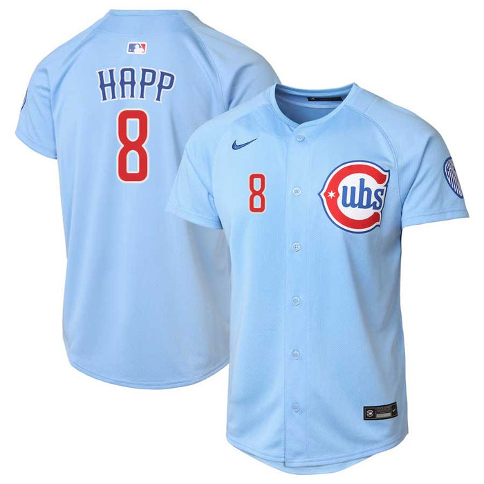 Chicago Cubs Ian Happ Youth Nike Blues Alternate 2 Home Run Jersey