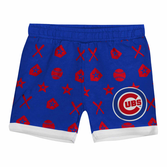 Chicago Cubs Infant On Deck Short Set