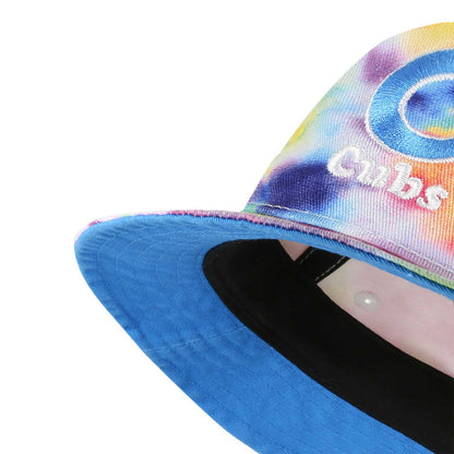 Chicago Cubs Kids White Spectral Bucket Hat