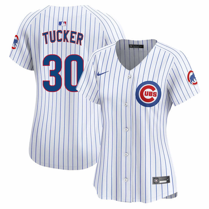 Chicago Cubs Kyle Tucker Nike Women's Home Limited Replica Jersey